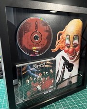 Slipknot Self Titled CD Album in shadow box Wall Art