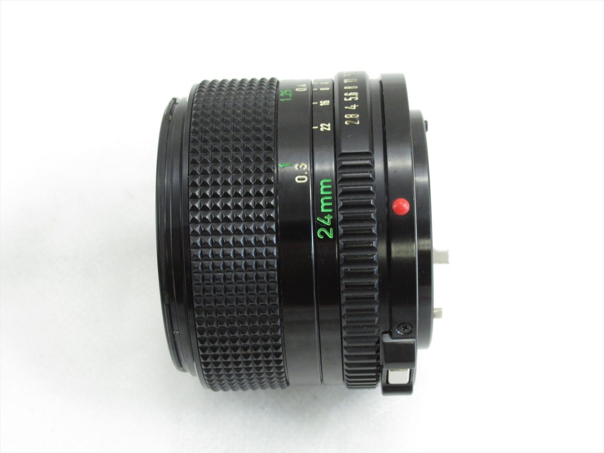 ★希少！超美品★CANON キヤノン NEW FD 24mm F2.8 美品・動作◎】キャノン Canon New FD 24mm F2.8 レンズ