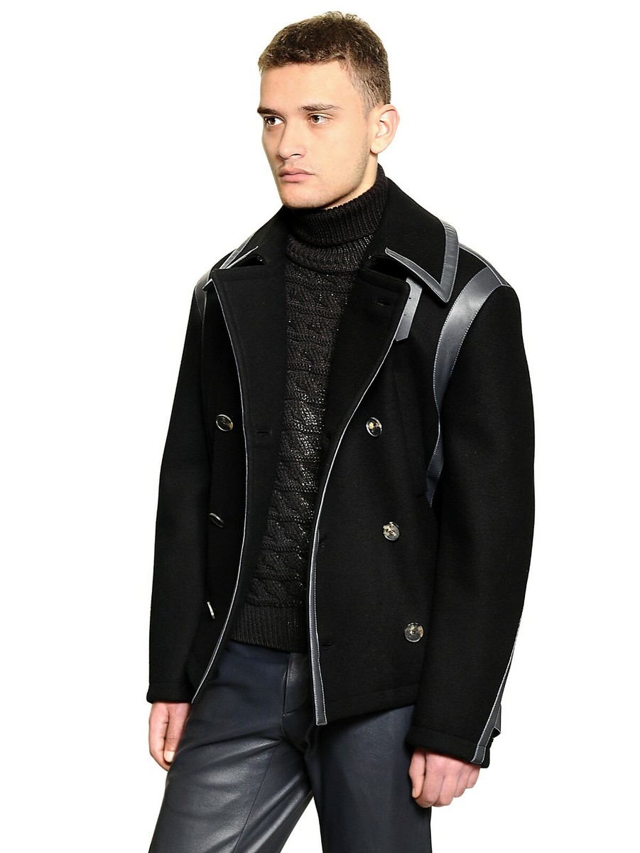 Runway SALVATORE FERRAGAMO Pea Coat, IT 50 UK 40 RRP £2165