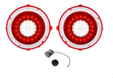 United Pacific LED Back-Up Light Set 1970-1973 Chevy Camaro with LED Flasher