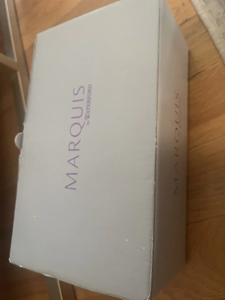 MARQUIS BY WATERFORD CANDELABRO CRISTAL SOLARA VOTIVO JUEGO DE 2 PIEZAS 4" NUEVO EN CAJA Foto 2 de 2