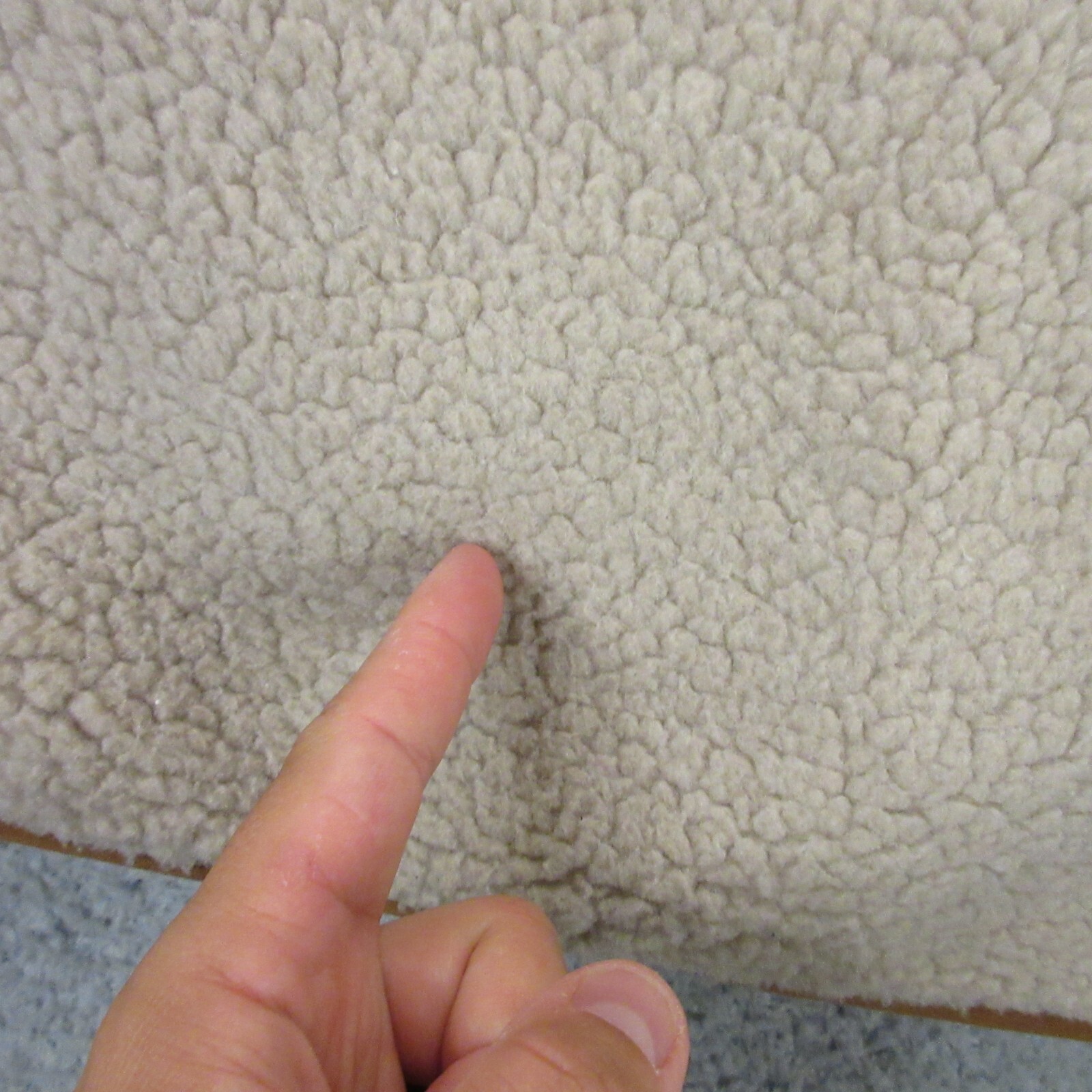 Penfield Womens  Deep Pile Fleece Vest Jacket size XL Oatmeal Sherpa Retro