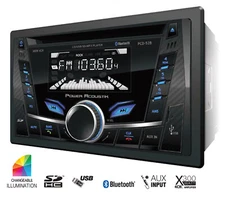 Power Acoustik Pcd52B Power Acoustik - Pcd52B 2 Din 300 Watt 4 Channel Cd & Mp3
