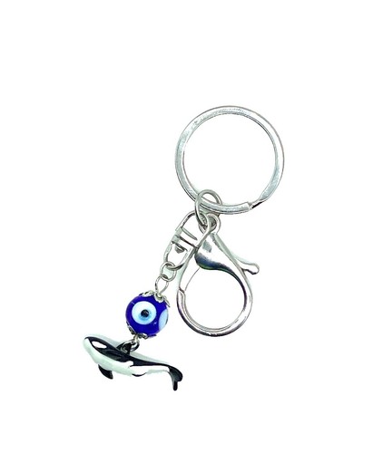 Beautiful Authentic Bally key chain with screw to unlock the latch