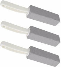 3 Pumice Cleaning Stone with Handle Toilet Bowl Cleaner Hard Water Ring Remover