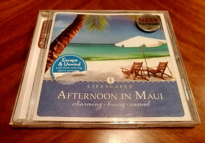 Afternoon In Maui / Lifescapes, Wayne Jones & Amy Hayashi-Jones (CD) NEW