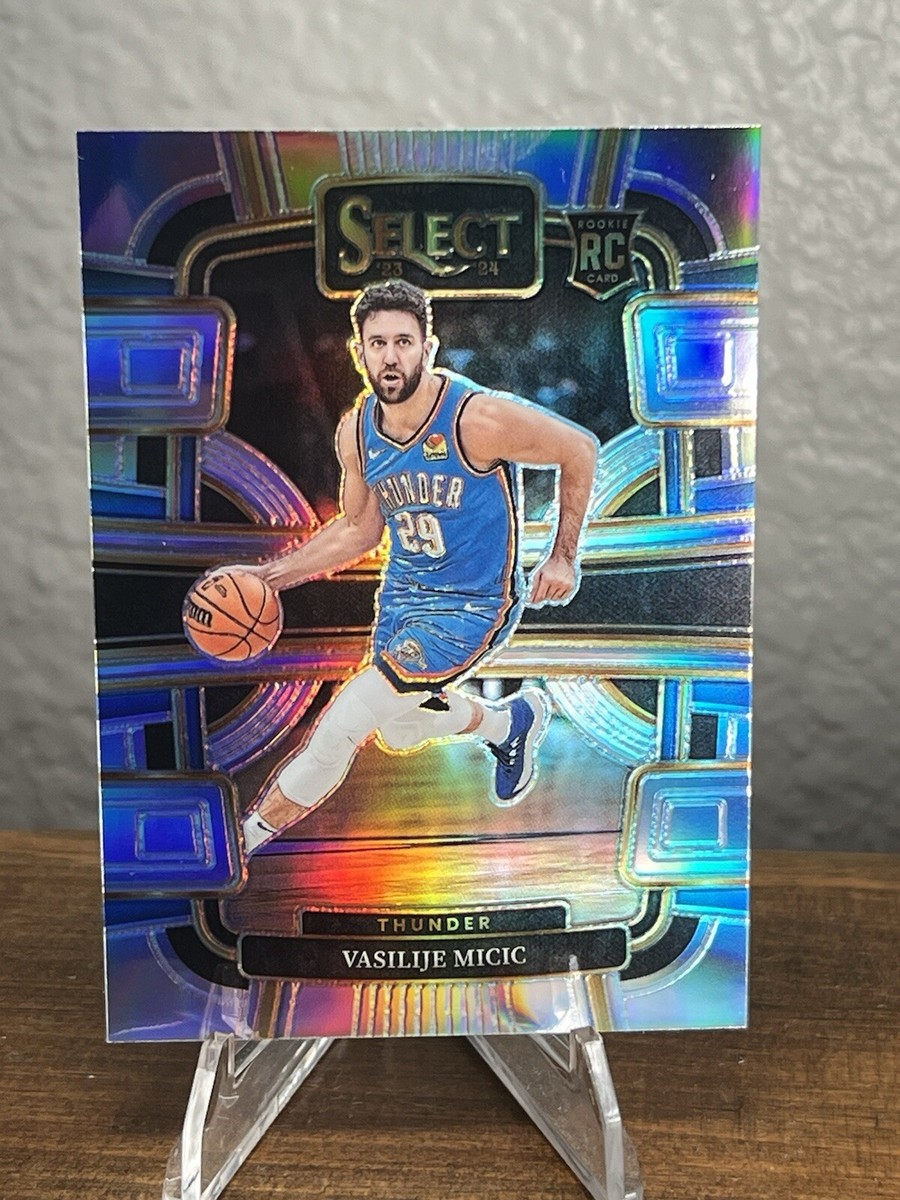 2023-24 Panini Select Vasilije Micic Rookie Concourse Silver Prizm