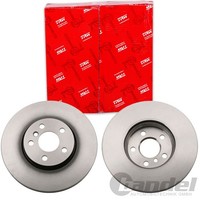 2X Trw Bremsscheiben 307Mm BelÜFtet Vorne Passend FÜR Bmw 1 2 X1 X2 Mini Mini |