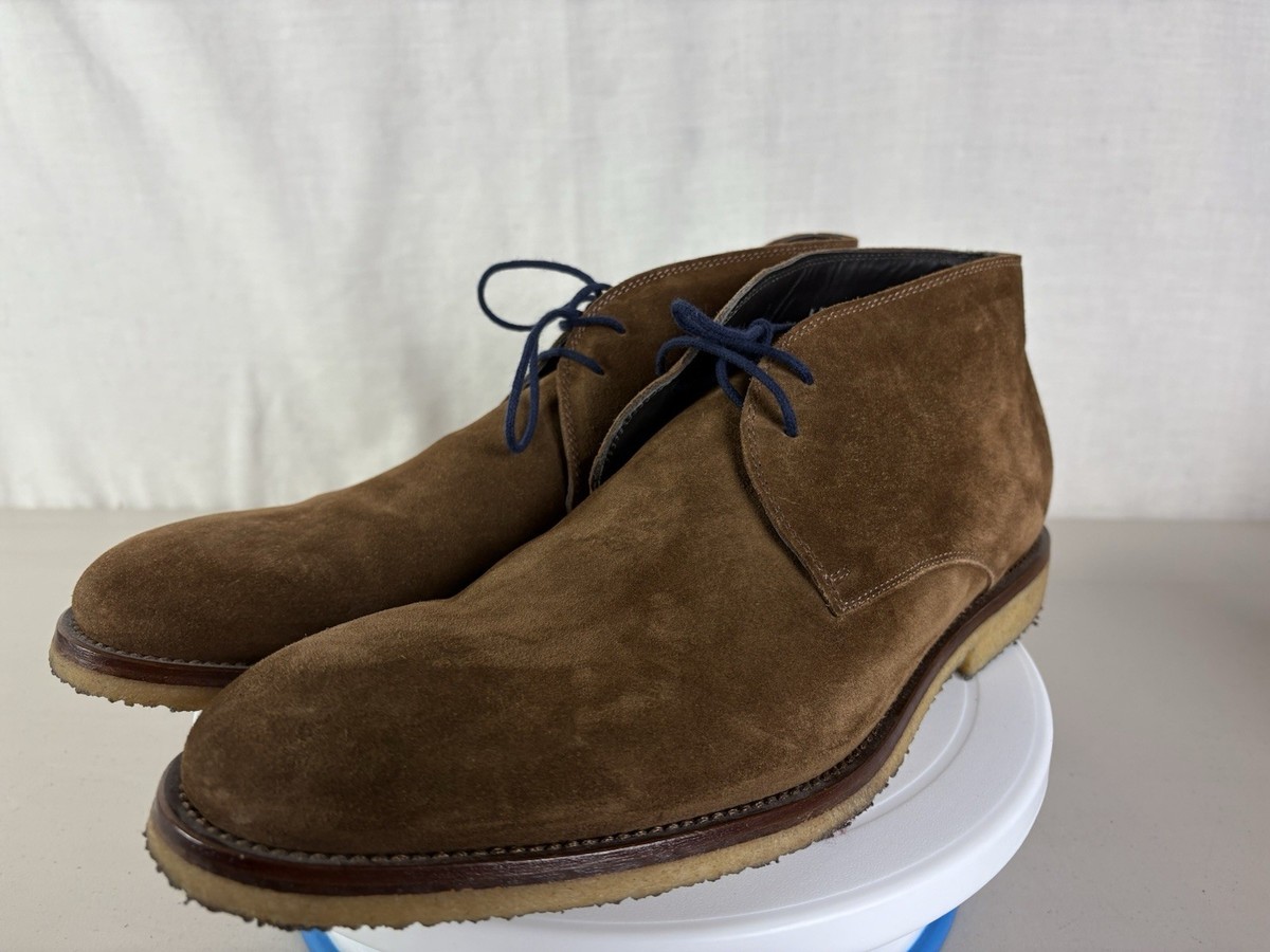Born Brown Chukka Boots with Suede Upper and Crepe Sole Chukka Boots Guide main image 3
