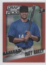 2014 Panini Prizm Perennial Draft Picks Red Prizm 81/100 Matt Railey #16 0f4