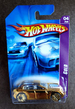 2007 Hot Wheels Mirrored Gold UNOBTAINIUM 1 056/180 GOLD RIDES SERIES 4/4 1:64
