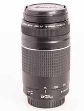 Canon EF 75-300mm f/4-5.6 III *Exc+ Telephoto Zoom Lens