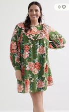 FARM For Anthropologie Plus Elinor Tunic Dress Size 2XL $208 MSRP Lined Farm Rio