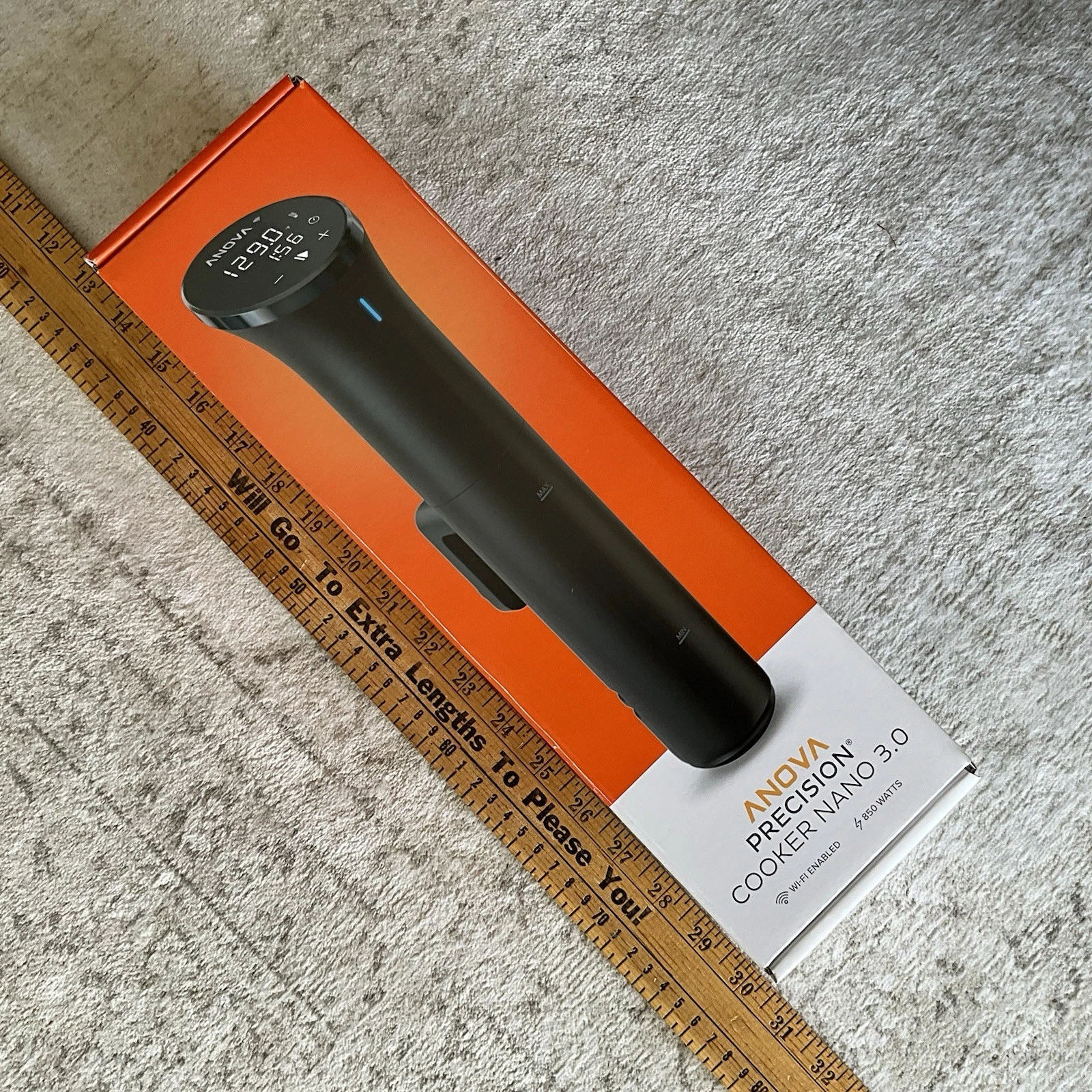 Anova Precision Cooker Nano 3.0 Sous Vide WiFi Enabled 850 Watts New Open Box