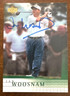 2001 Upper Deck Golf IAN WOOSNAM Autographed Card #35