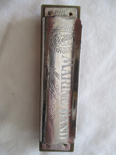 Vintage Hohner Marine Band Harmonica A440 Key of C - Made in Germany - No Case - Picture 13 of 14