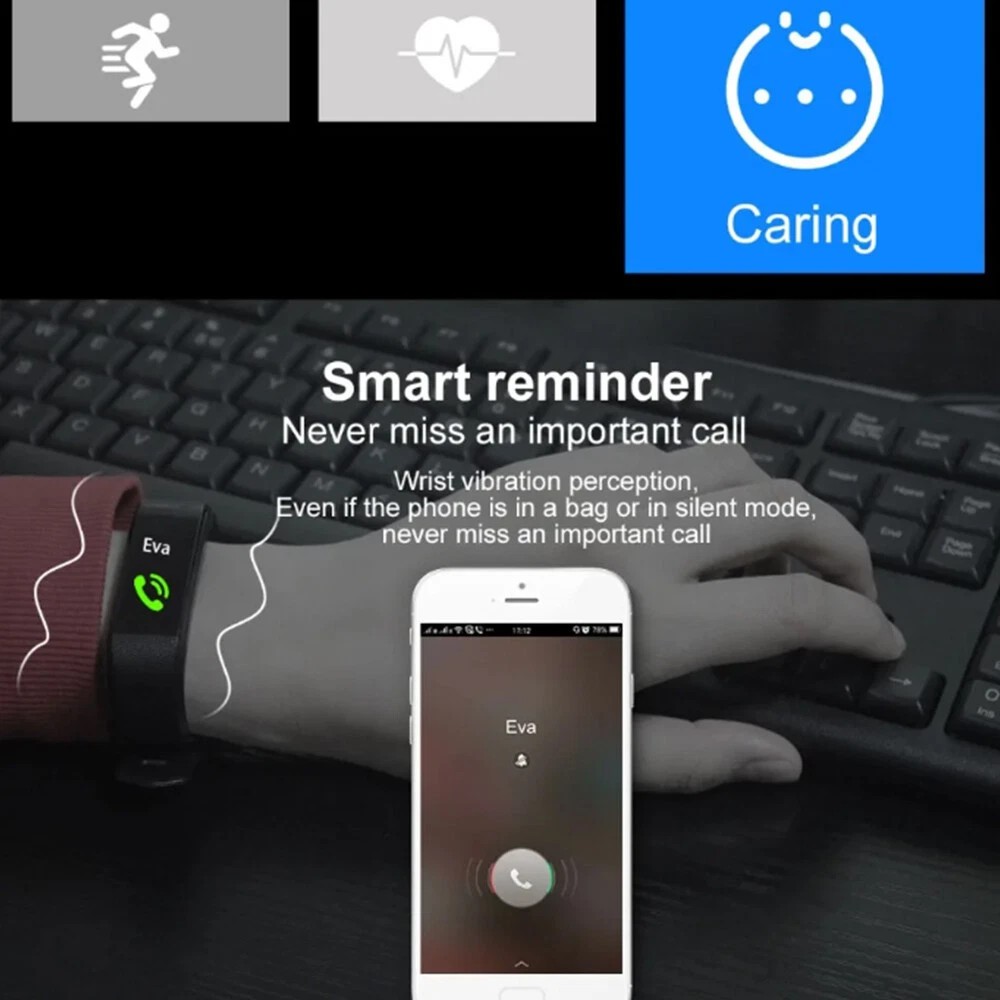 Smartwatch Fitness Tracker per Uomo e Donna foto 6