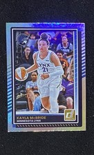 2025 Donruss WNBA KAYLA MCBRIDE MN LYNX #28 SP SILVER HOLO PARALLEL CARD