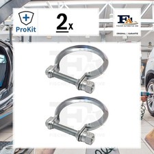 2x ORIGINAL® Fa1 Rohrverbinder, Abgasanlage für Ford FOCUS III Turnier GALAXY