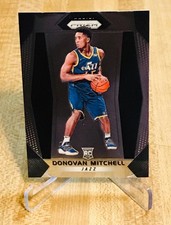 2017-18 Panini Prizm Donovan Mitchell Rookie Card #117 RC Utah Jazz Cavs Raw NBA