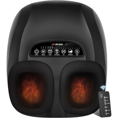 JZBRAIN Shiatsu Foot Massager Heat Vibration Deep Kneading Electric Machine NEW