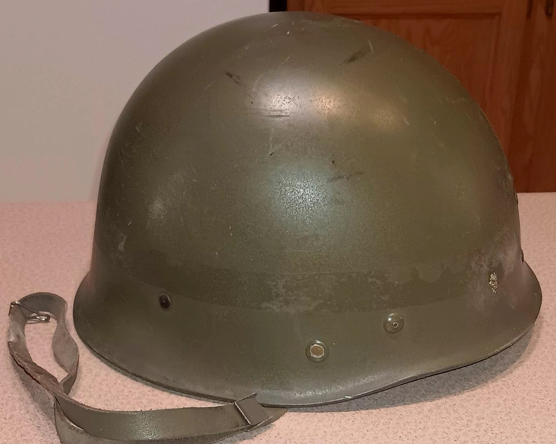 Vintage 1968 French Civil Defense Helmet SIA LE MANS 68 Plastic FRANCE Smith