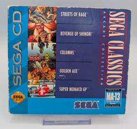 Ecco the Dolphin + Sega Arcade Classics Not For Resale (Sega CD) - Tested