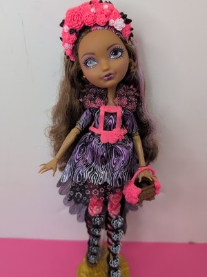 10.5'' Mattel Ever After High Doll Cedar Wood Spring Unsprung Sweet & Stand #o