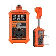 RV Surge Protector 30 Amp, 16000J with Smart Auto Shutoff Waterproof 8