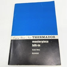 Thermador Masterpiece Bilt-In Electric Range Manual 14-10-160