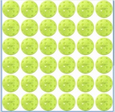 YOTIGER Pickleball Balls 36 Pack 40 Holes Gre...