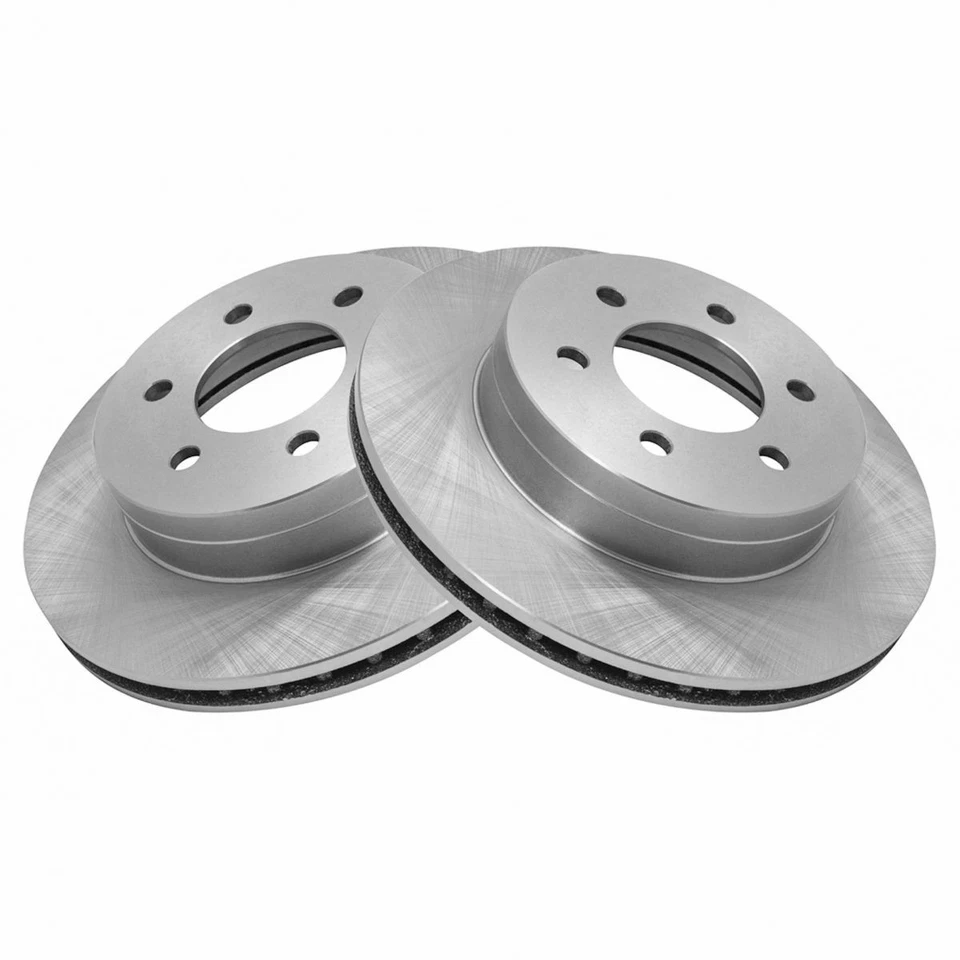 Brake Rotors Set Fits 2000-2002 Dodge Dakota 1998-2002 Durango - Image 4 of 4