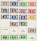 18 Wallis & Futuna Islands Stamps from Quality Old Antique Album 1944-1946