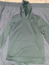 LEVEL Women's Light Green Hoodie Jogger Set, Drawstring, Hooded, Zip Pockets