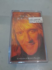 ROD STEWART - The Best Of - Cassette Tape Album