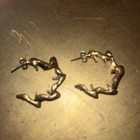 Vintage Gold Plated  Sterling Silver  SHOE /Necklace Earrings by RAINE — photo 6
