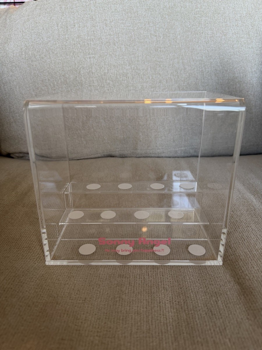 Sonny Angel Acrylic Display Case Protective Organizer Box for