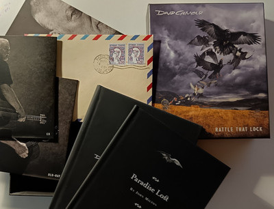 David Gilmour - Rattle That Lock CD + BluRay - Deluxe Box Set Merch