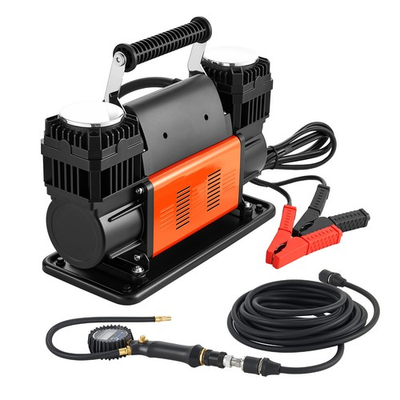 #ad Uimoso Dual Cylinder Portable 12V Air Compressor 10.6CFM Tire Inflator $125.99