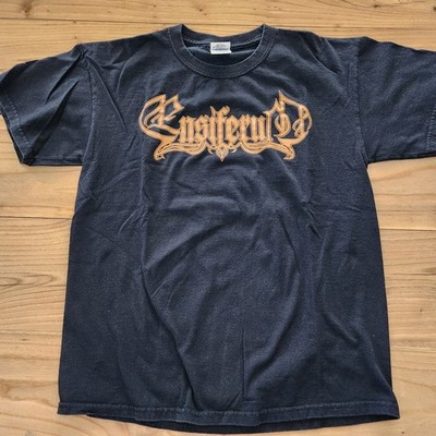 Vintage Ensiferum Band Tee - Front & Back / Flames - MED