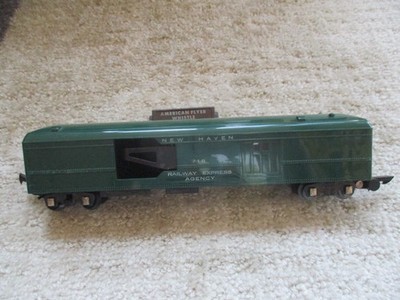 Amer Flyer 718 Green Mail car  (12/18/24 118-2)
