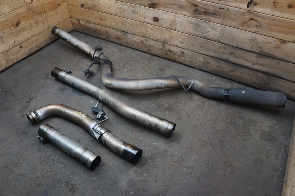 套装 4 售后排气管消声器 6.6 升 柴油雪佛兰索罗德 3500 2015 — 第 4/4 张图片