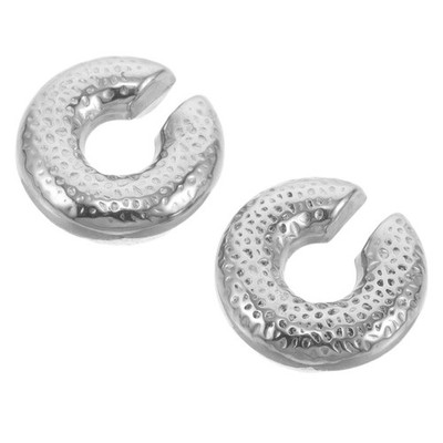 2 PCS Titanium Steel Ear Clips Durable Cuff Non Pierced