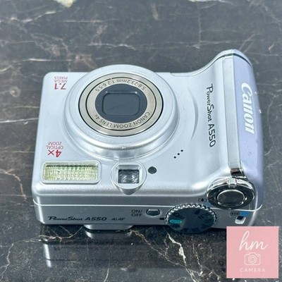 Canon PowerShot A550 7 Megapixel Compact Camera Optical Zoom Easy