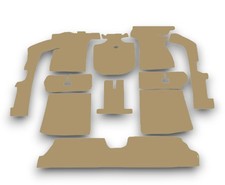 Teppichsatz für VW Golf 1 Cabrio 1979 - 2002 beige