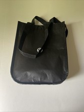 Lululemon Reusable Shopping Tote Bag Black And White Small