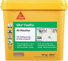 Sika Fast Fix All Weather Self Setting Jointing Compound - Deep Grey 14kgs