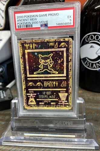 2000 Pokemon Ancient Mew Game Promo Movie PSA 5