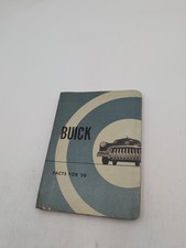 1950 Buick Facts Data Book Dealer Original 1950 Buick Facts Data Book Dealer Original