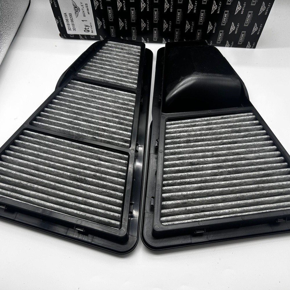 Bentley Continental GT 2003-2020 Left Cabin air filters Set P/N 3D1819619A